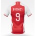 Ajax Brian Brobbey #9 Hjemmedrakt 2023-24 Korte ermer